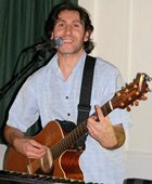 singing with guitar